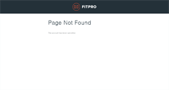 Desktop Screenshot of 210bbbd2-c405-43f1-a7c1-091f69bea56a.fitproconnect.com