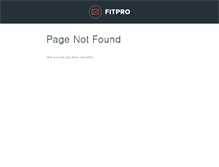 Tablet Screenshot of 210bbbd2-c405-43f1-a7c1-091f69bea56a.fitproconnect.com